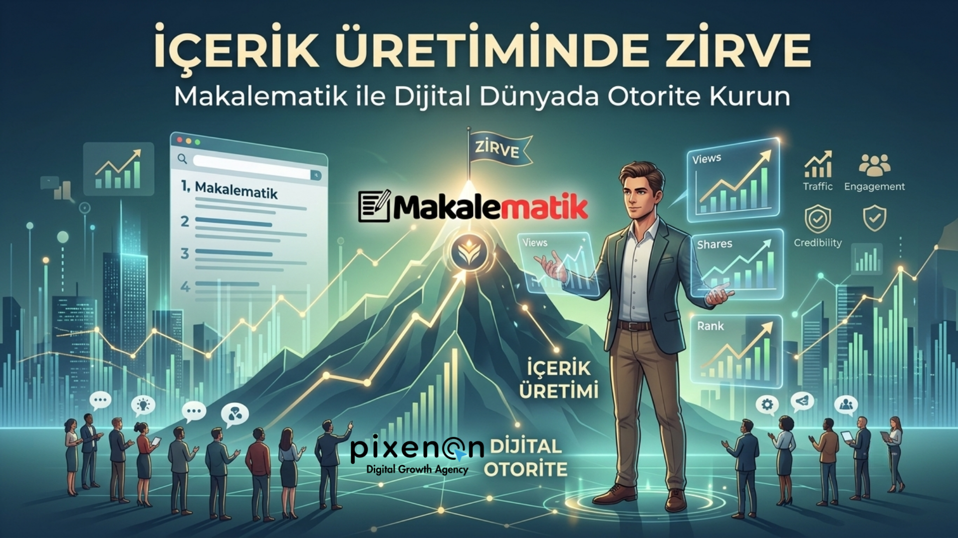İçerik Üretiminde Zirve, Makalematik ile Dijital Dünyada Otorite Kurun